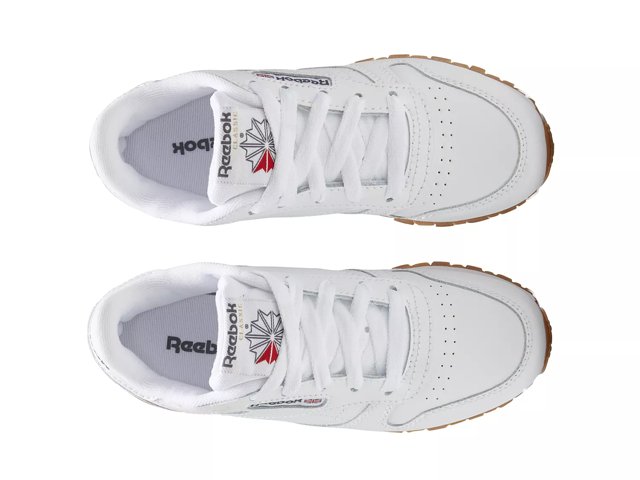 Reebok classic leather trainers in white 49799 clearance