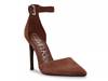Hilda Pump Dark Brown Suede view