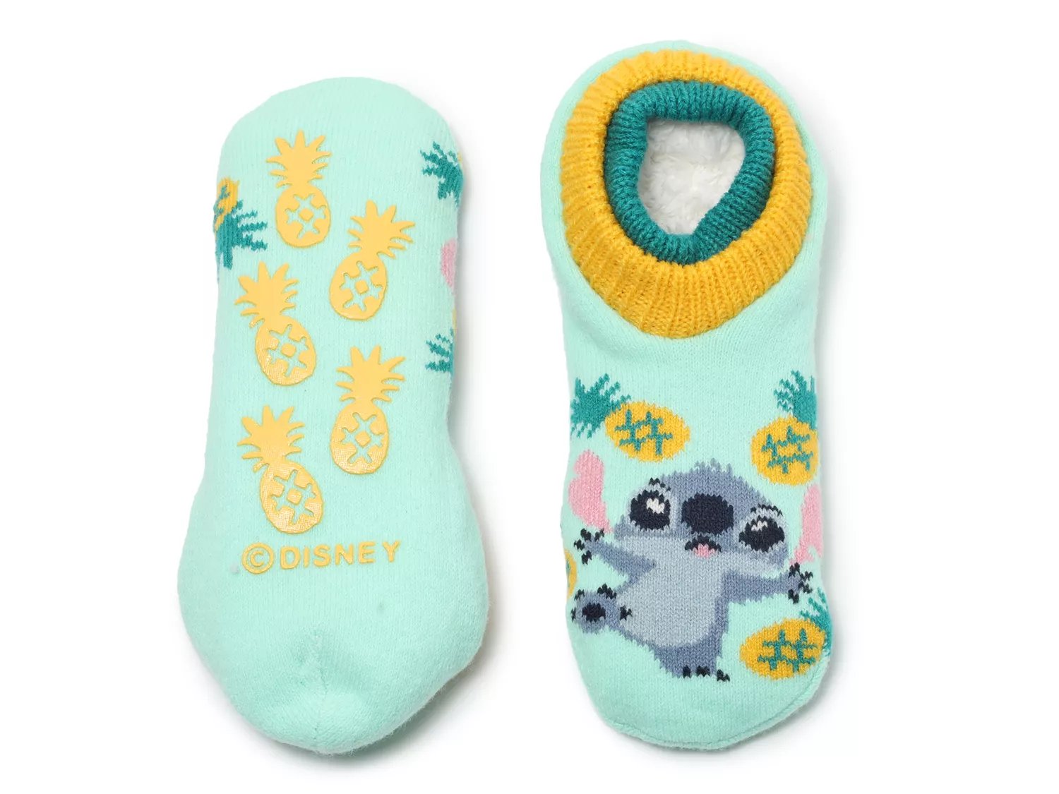 Lilo & Stitch Slipper Socks with Grips, Women, Disney