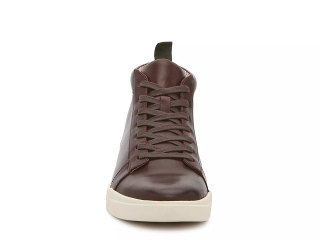 Leather crown high top sneakers hotsell