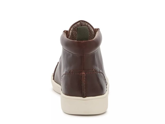 Leather crown high top sneakers sale