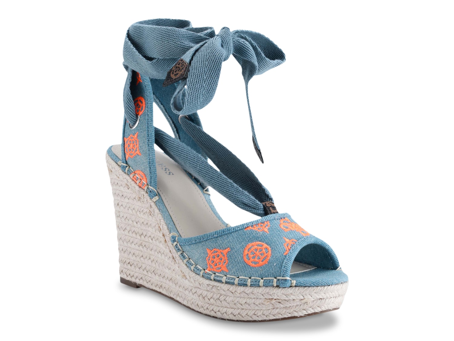 Guess Halona Espadrille Wedge Sandal - Free Shipping | DSW