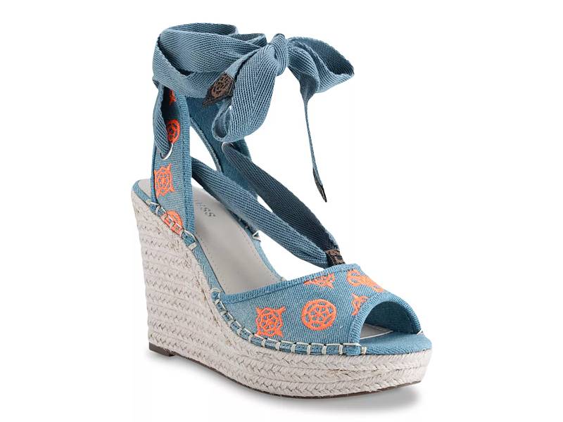 Journee Collection Monte Espadrille Wedge Sandal - Free Shipping | DSW