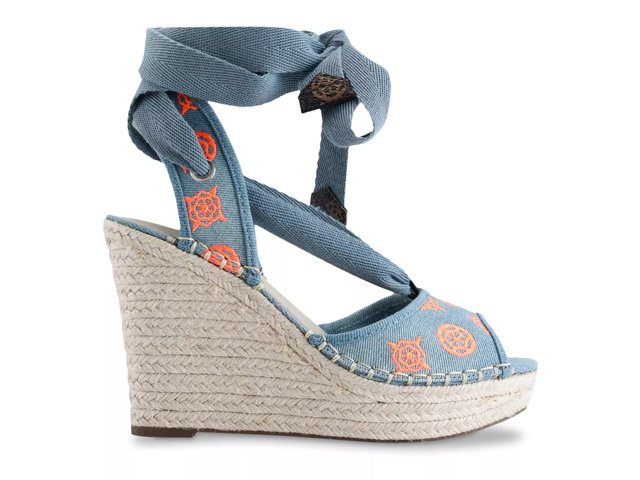 Guess still shop espadrille wedge sandal