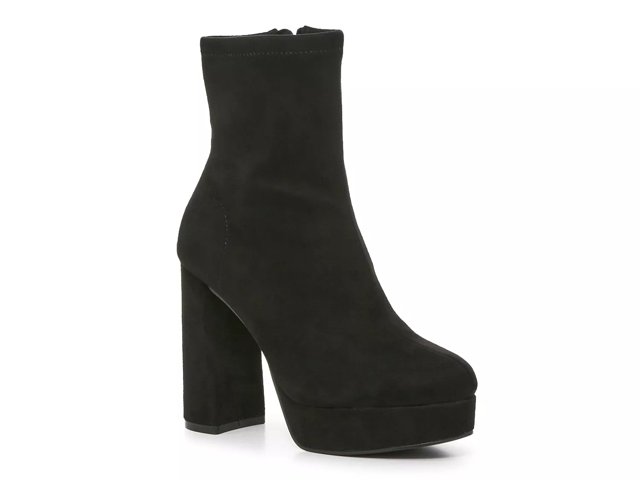 Madden girl black suede booties online