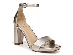 Dsw silver best sale block heels