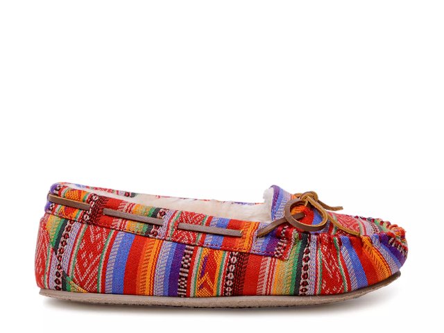 Minnetonka Cally Moccasin Slipper - Free Shipping | DSW