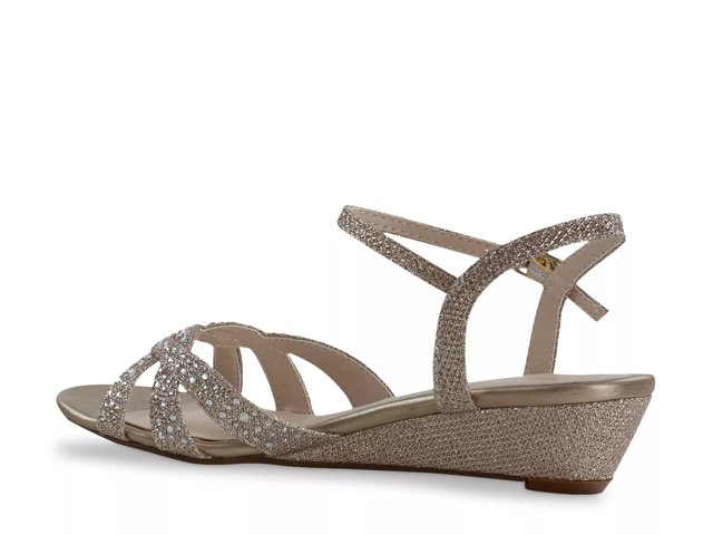 Lena Wedge Sandal