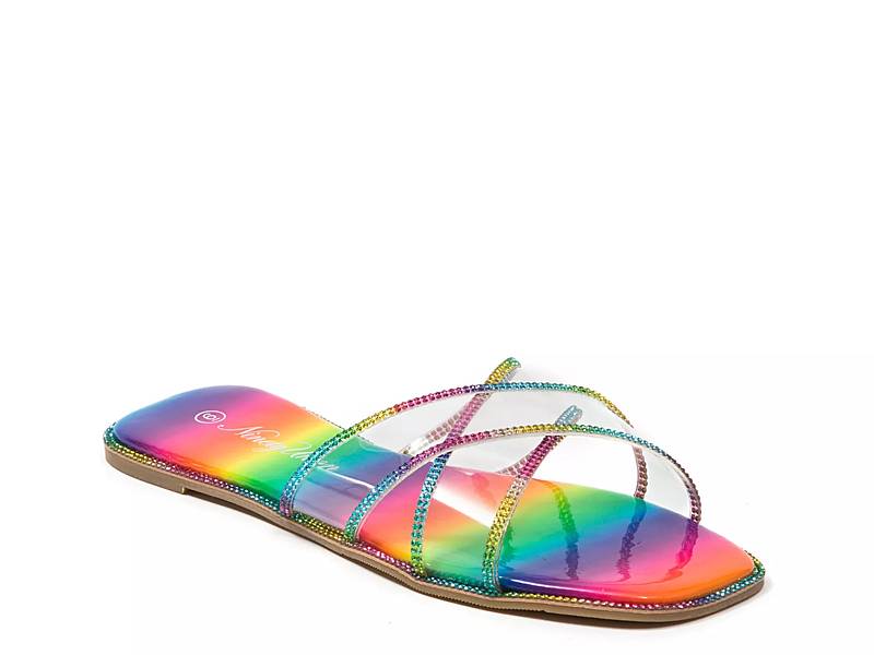 Rainbow flip hot sale flops dsw