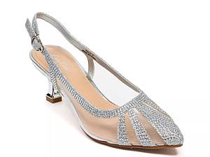 Silver store pumps dsw