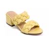 Twist Sandal Yellow view