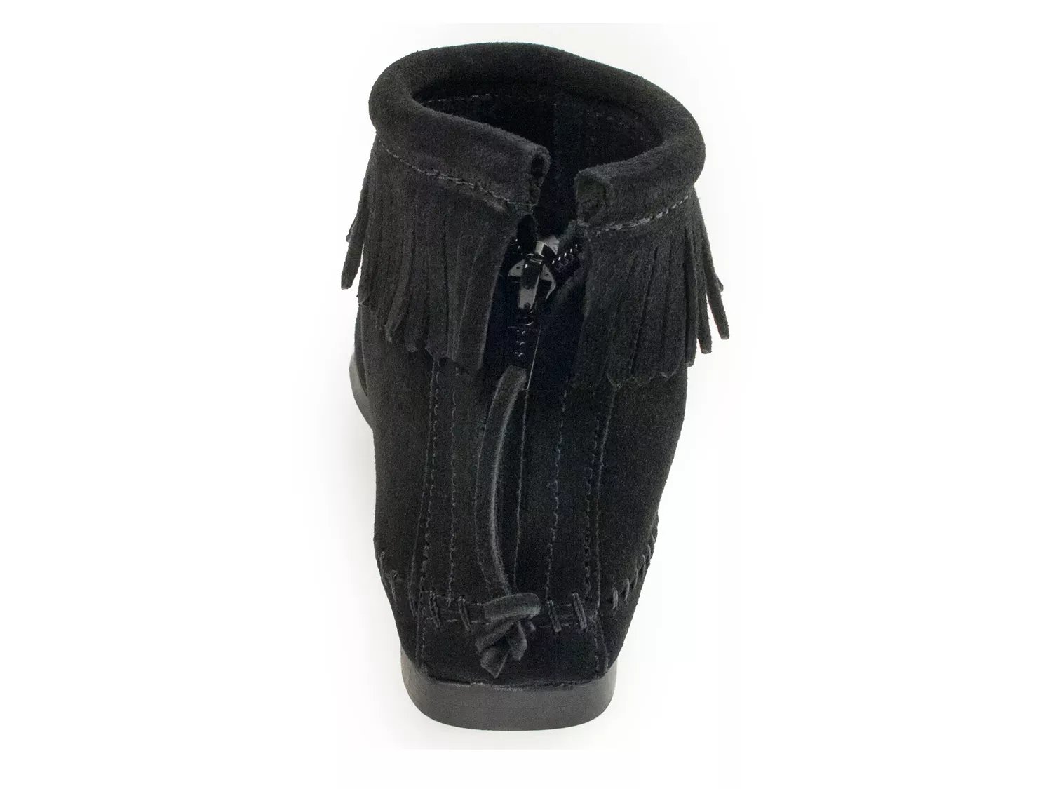 Back Zip Hardsole Bootie