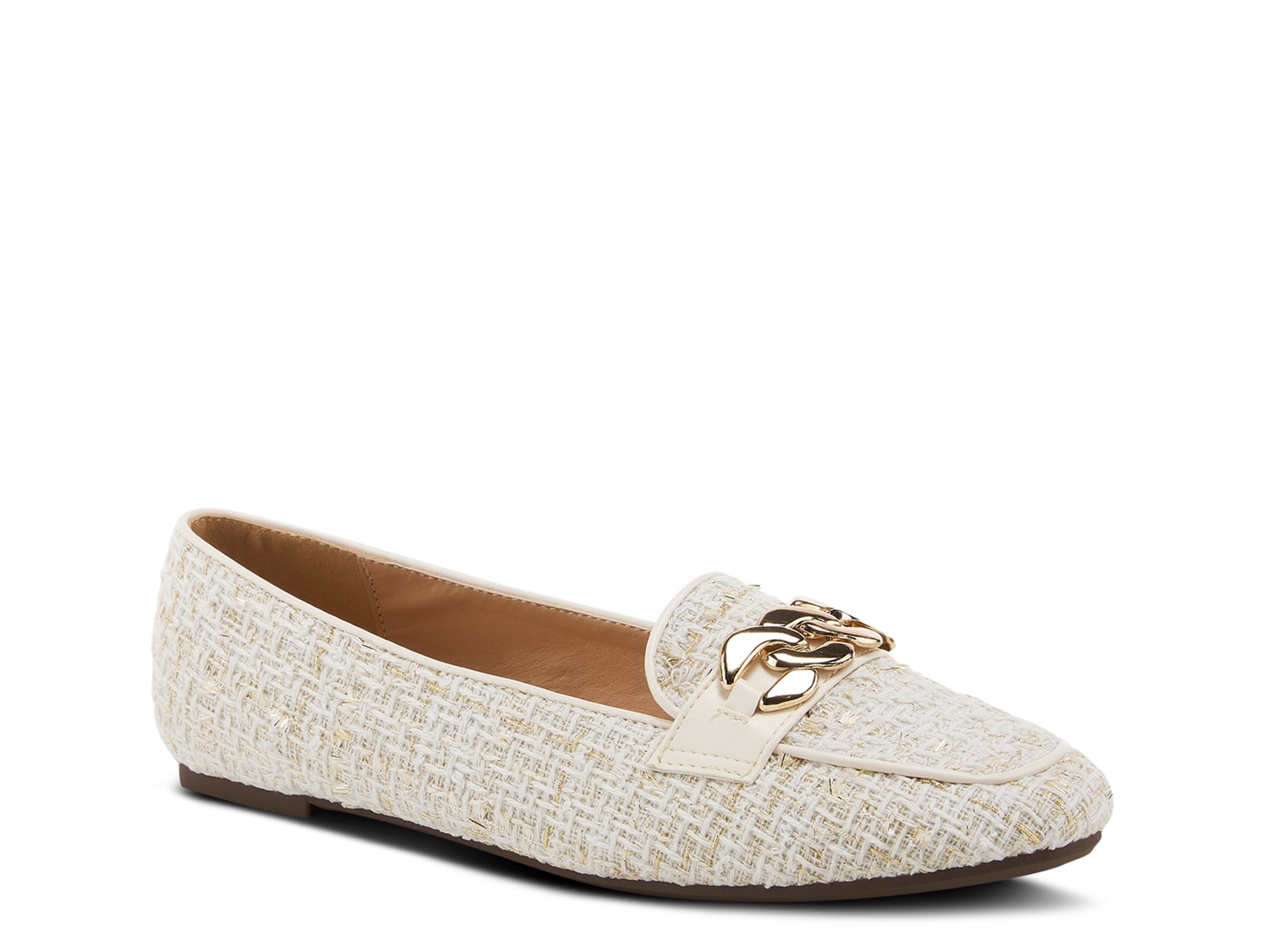 dsw white loafers