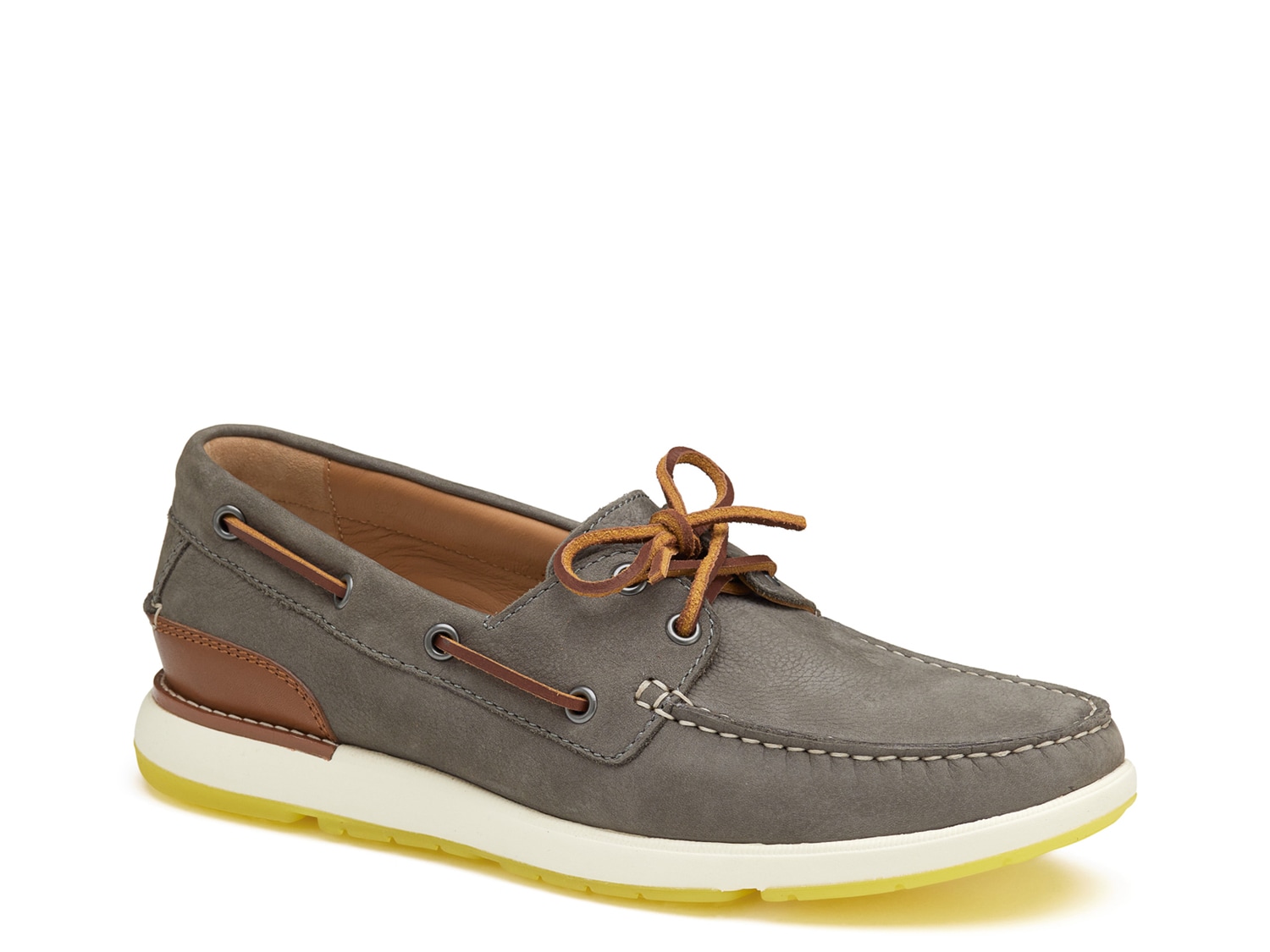 Johnston & Murphy Bower Two-Eye Tie Boat Shoe - Free Shipping | DSW