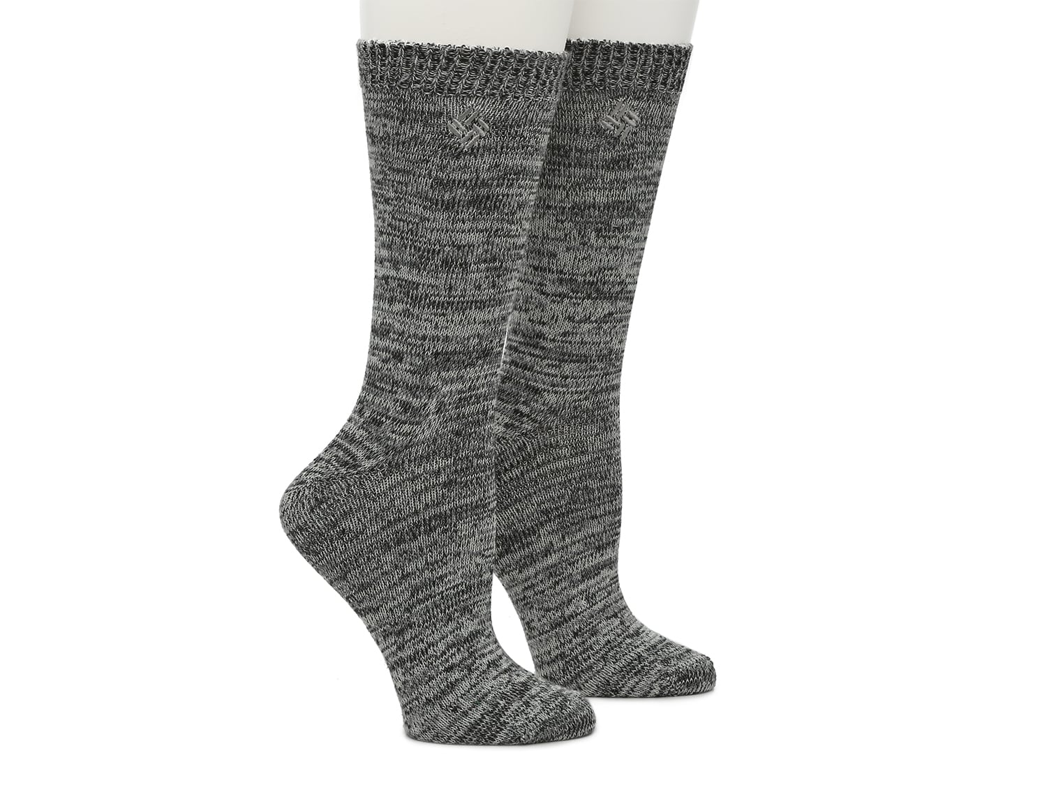 Columbia Super Soft Marled Men's Crew Socks - 2 Pack - Free Shipping | DSW