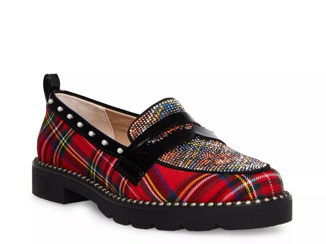 Dsw red loafers discount