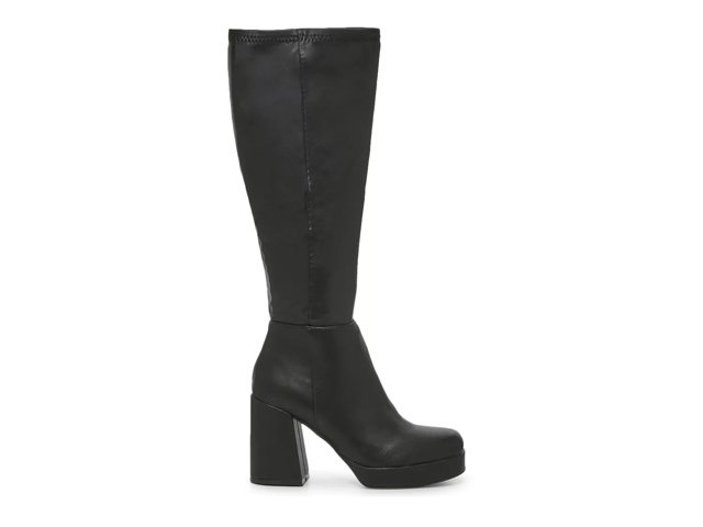 Black platform sales boots steve madden