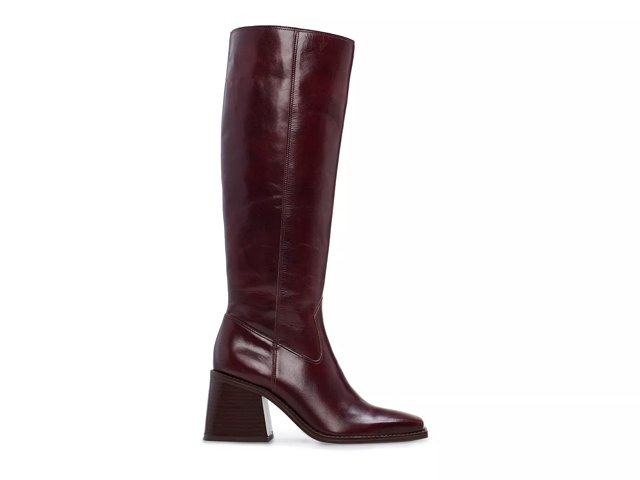 Burgundy outlet booties dsw