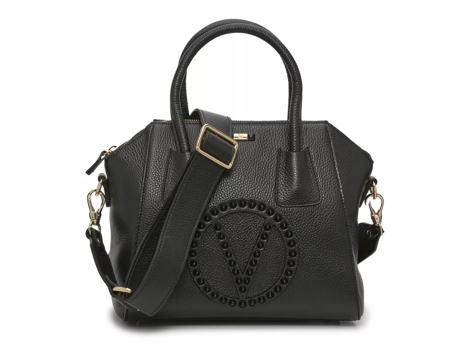 Valentino minimi studded store leather satchel