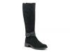 Clarks suede deals knee high boots