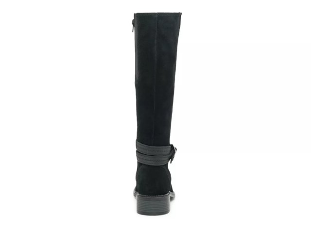 Clarks knee 2024 high suede boots