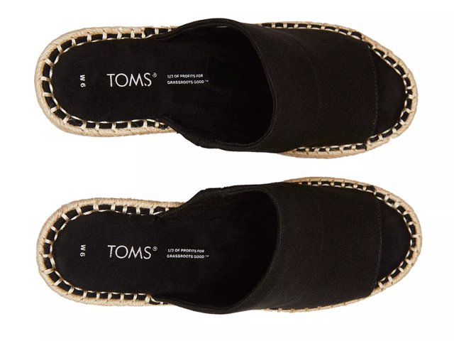TOMS Monica Wedge Mule Women s Free Shipping DSW