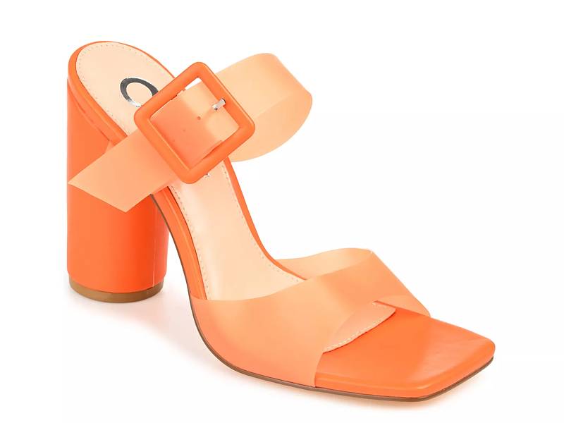 Shop Women s Orange Block Heels DSW