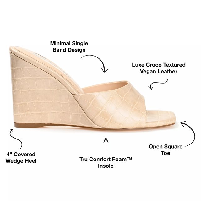 Journee Vivvy Wedge Sandal