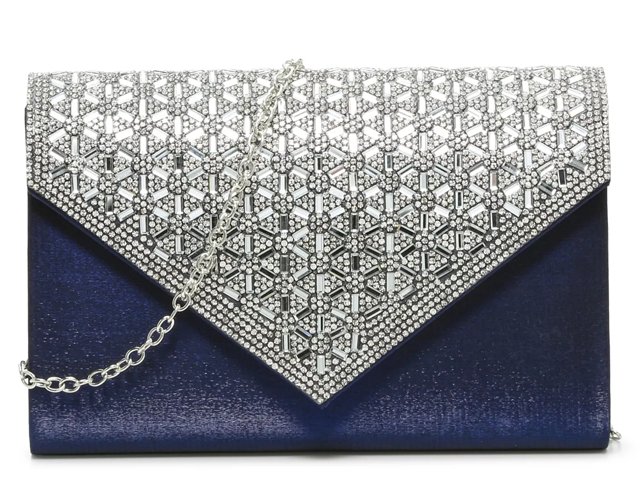 Dsw silver clutch 2025