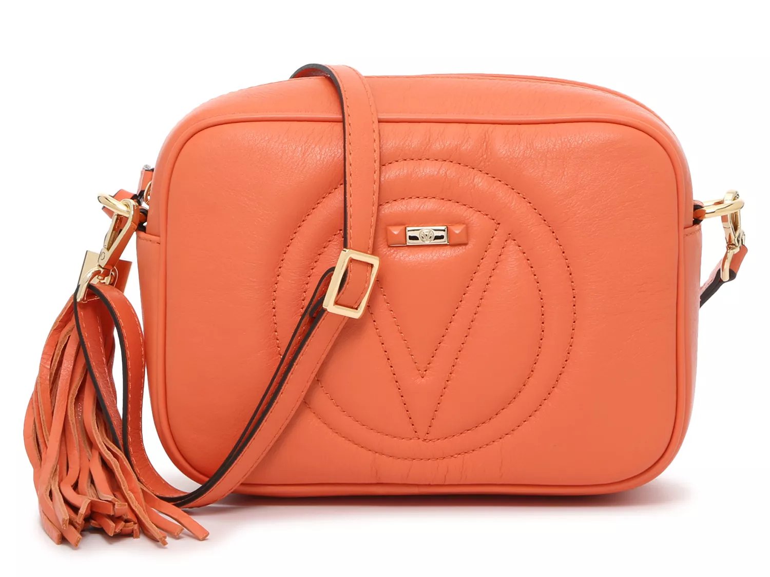 Valentino by Mario Valentino Mia Leather Crossbody Free Shipping DSW