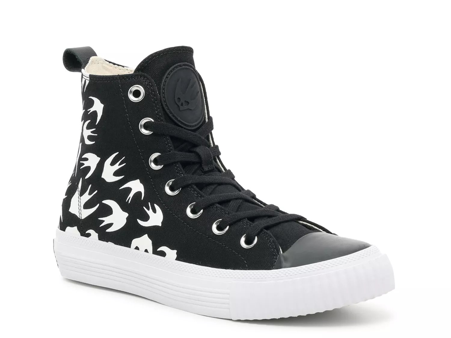 MCQ by Alexander McQueen Swallow High-Top Sneaker - Free Shipping