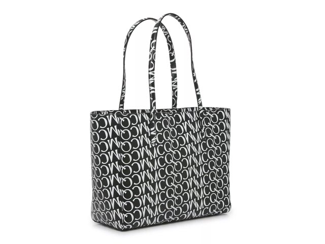 MCQ by Alexander McQueen Repeating Logo Leather Tote Bag