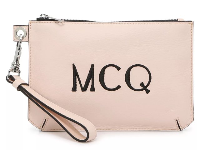 Alexander mcqueen wristlet clearance