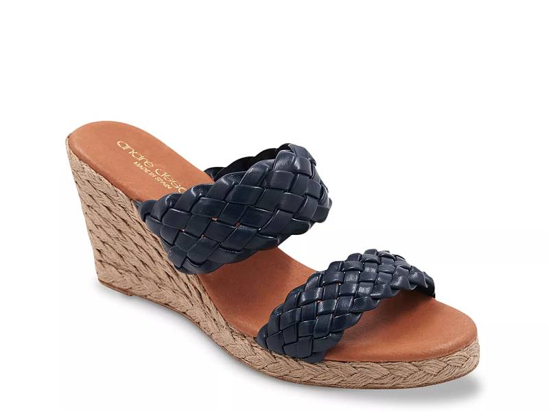 Andre assous wedge discount sandals