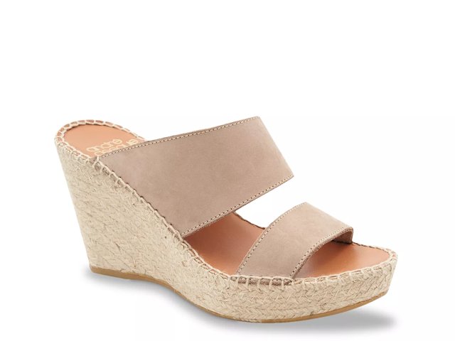 Andre assous anfisa deals espadrille wedge sandal