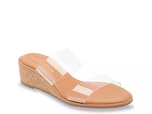 Andre assous clearance wedge sandals