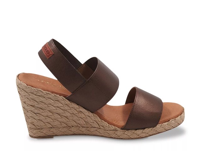 Andre assous allison elastic espadrille wedges sale