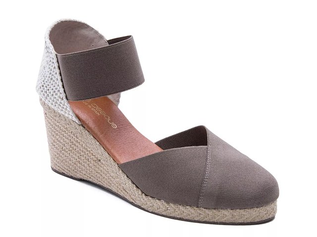 Andre assous anouka shop wedge espadrilles