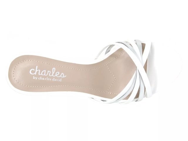 Charles by Charles David Billi Sandal White 7.5