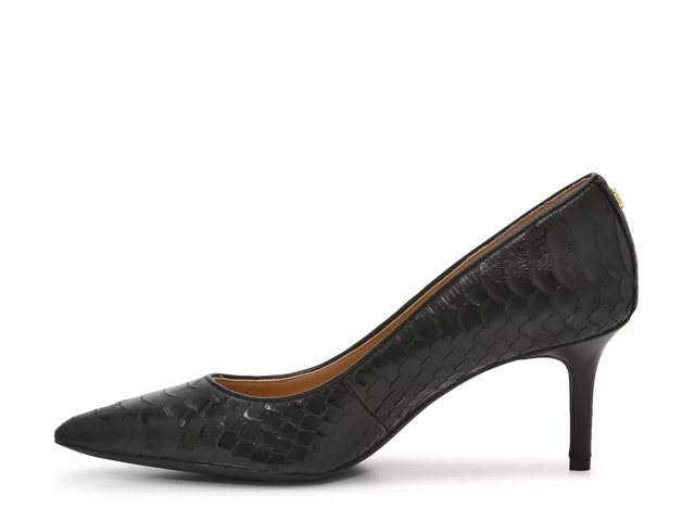 lanette leather pump