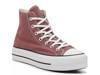 Chuck Taylor All Star High-Top Platform Sneaker - Women's Dusty Maroon view