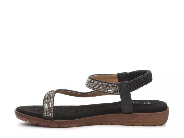 earth barbuda wedge sandal