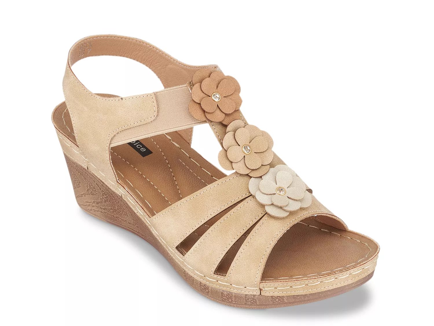 Good Choice Beck Sandal | Women's | Off White | Size 10 | Sandals | Ankle Strap | T-Strap