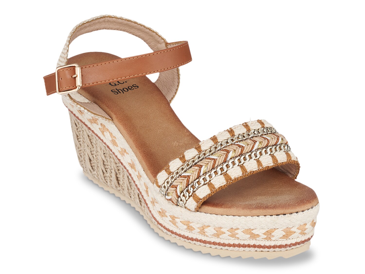 GC Shoes Cheri Wedge Sandal - Free Shipping | DSW