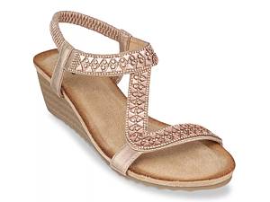 GC Shoes Dua Wedge Sandal Free Shipping DSW