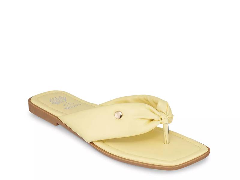 Clarks collection women's fenner flare best sale flip flops