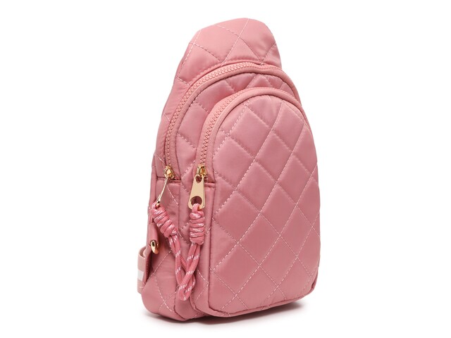 Mix No. 6 Nylon Quilted Sling Bag | Women's | Pink | Size One Size | Handbags | Backpack | Mini Bag