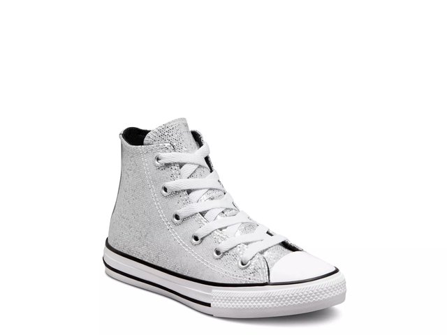 Converse Chuck Taylor All Star Hi Prism Glitter Sneaker - Little