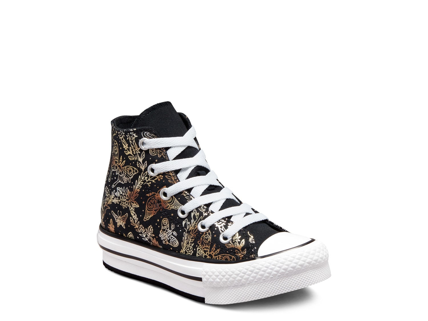Converse Chuck Taylor All Star EVA Lift Butterfly Shine Sneaker - Kids' -  Free Shipping | DSW