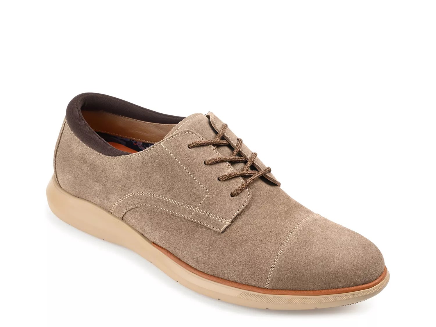 Thomas & Vine Felton Derby Shoe | Men's | Taupe | Size 11 | Oxfords | Cap Toe